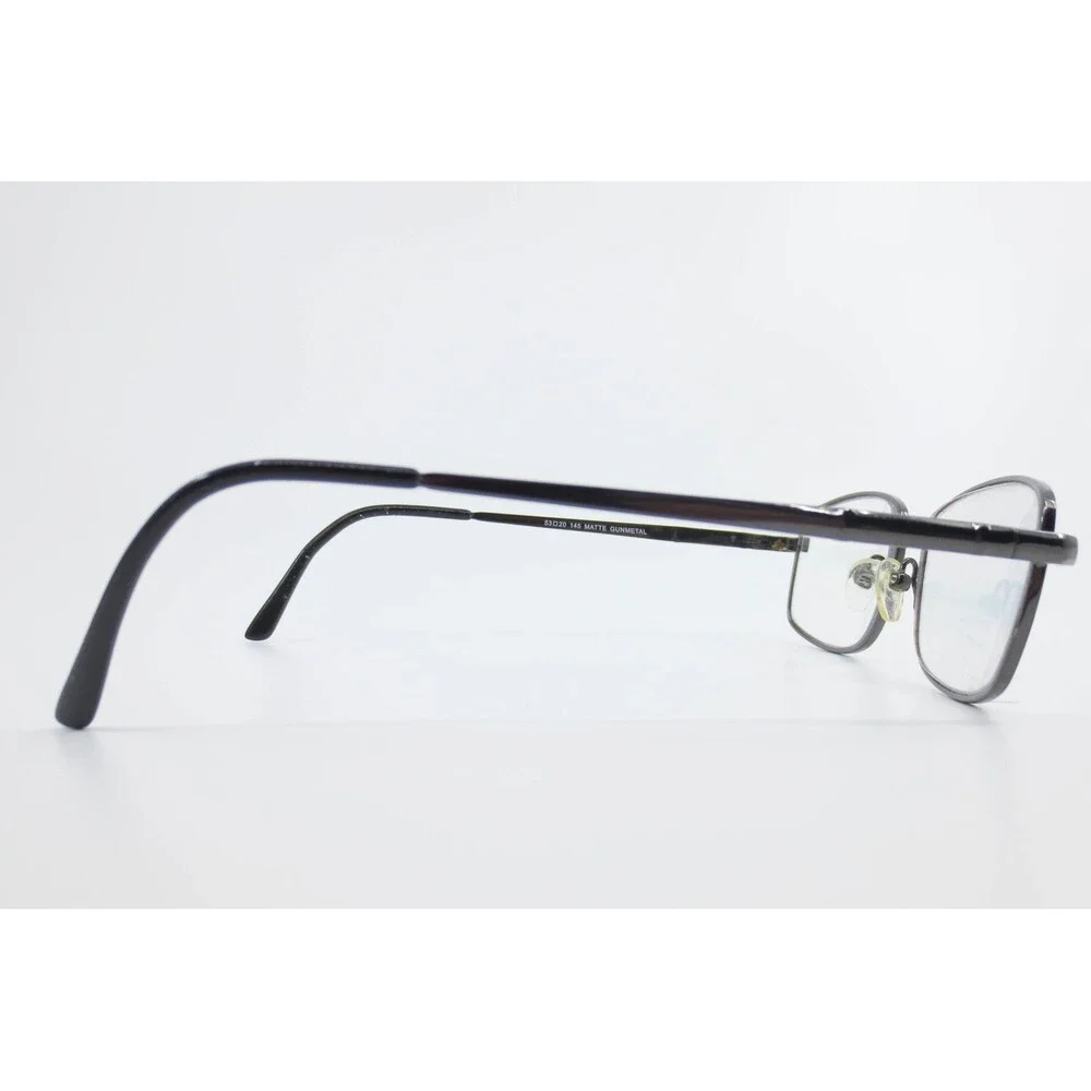 MetalFlex 1023 Eyeglasses Frames Matte Gunmetal Rectangular 53-20-145